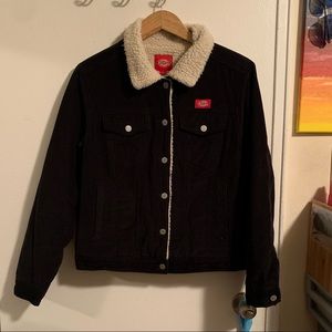 DICKIES x NASTY GAL - Corduroy Sherpa Lined Jacket